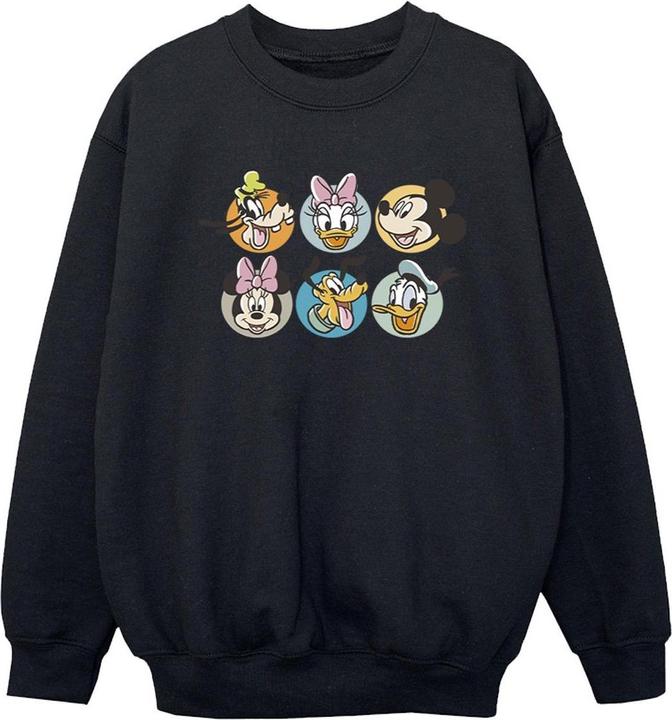 Disney Mickey Mouse And Friends Faces Sweatshirt Jungen