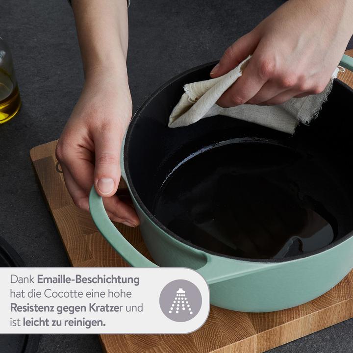 Image du produit Springlane Cocotte Clara 6L (28 cm, Cocotte + faitout, Fonte)