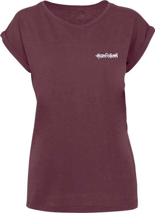 Actual product image Merchcode Ladies Unfollow Extended Shoulder Tee - 111691 (XL)