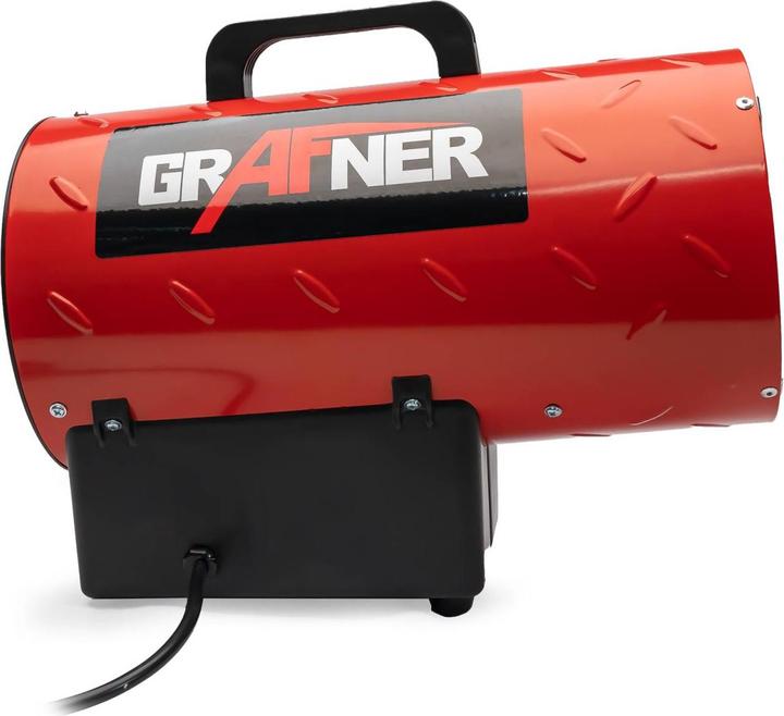 Actual product image Grafner 10kW gas heater fan gas heater for gas bottle gas pressure regulator construction heater 700mbar (15000 W)