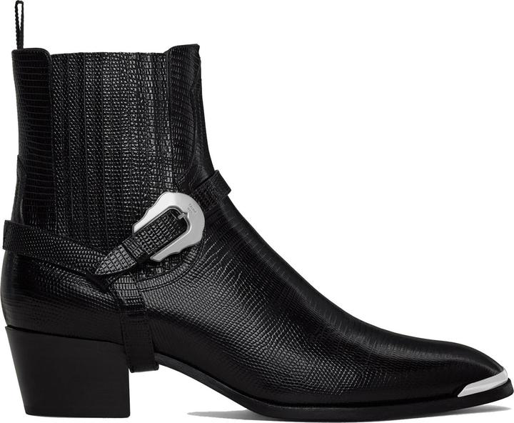 Actual product image Celine Western Chelsea Isaac Harness Boots (45)