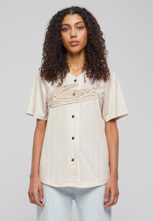 Produktbild Karl Kani KW233-035-1 KK Varsity Pinstripe Baseball Shirt (XS)