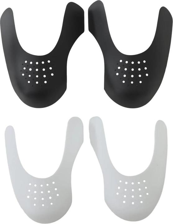 VidaXL Knickschutz für Schuhe 2 Paar EU 35-40 Kunststoff,Farbe (40, 2 x)