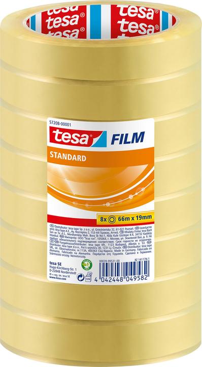 tesa 8x tesafilm STANDARD (19 mm)