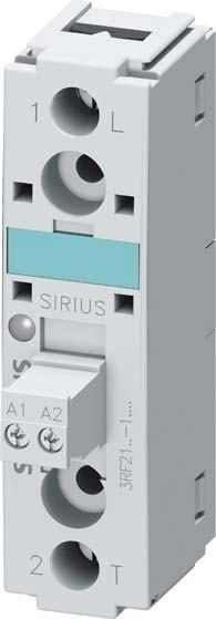 Produktbild Siemens Halbleiter-Relais Sirius 3RF21, 22,5 mm Baubreite 3RF2170-1AA45 Last-Strom 70 A Schaltspannung 48