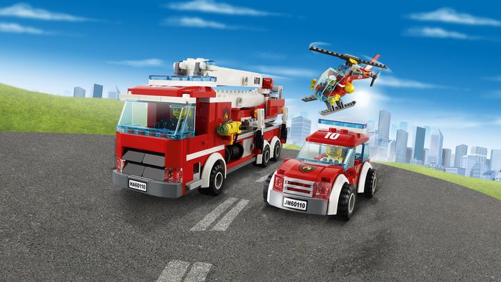 Produktbild LEGO City Grosse Feuerwehrstation (60110, LEGO City)