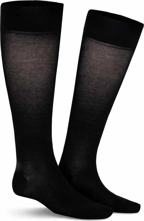 Actual product image Kunert Fly & Care men's support knee socks, colour 007 black, size 49-50 (Single pack, 49 - 50)