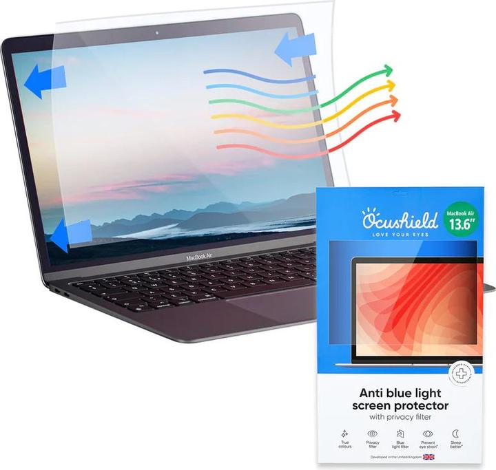 Immagine prodotto Ocushield Protettore di schermo anti luce blu 16 (16")
