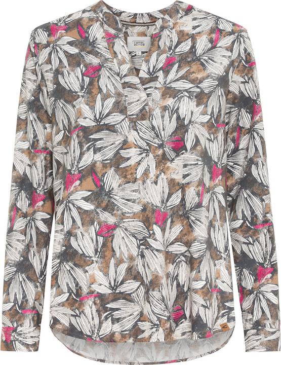 Actual product image Camel Active Slip-on blouse with all-over floral print (XS)