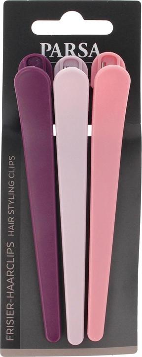 Parsa Beauty Parsa Frisier-Haarclips, lila-pink-rosa (3 Stk.)