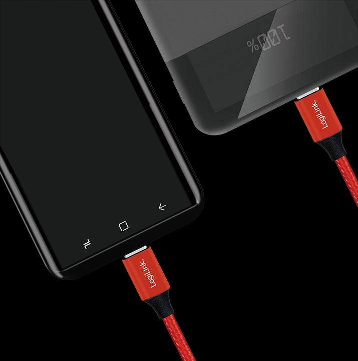 Actual product image LogiLink USB cables (0.30 m, USB 2.0, 5 W)