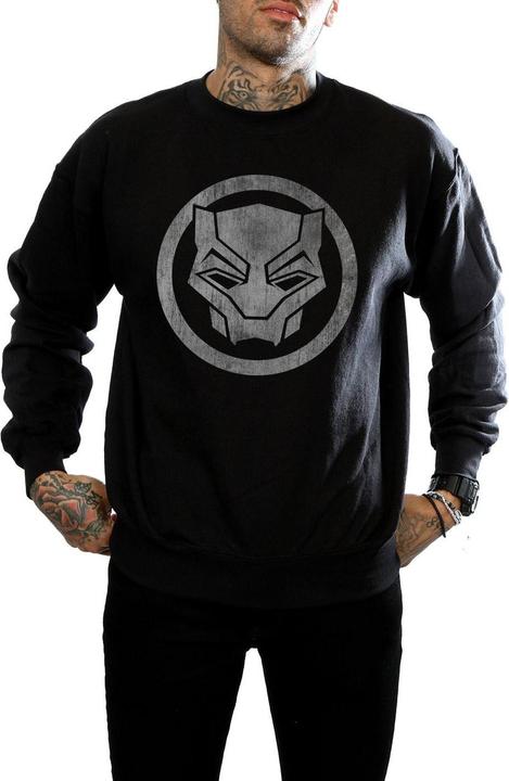 Produktbild Black Panther Distressed Icon Baumwolle Sweatshirt (XL)