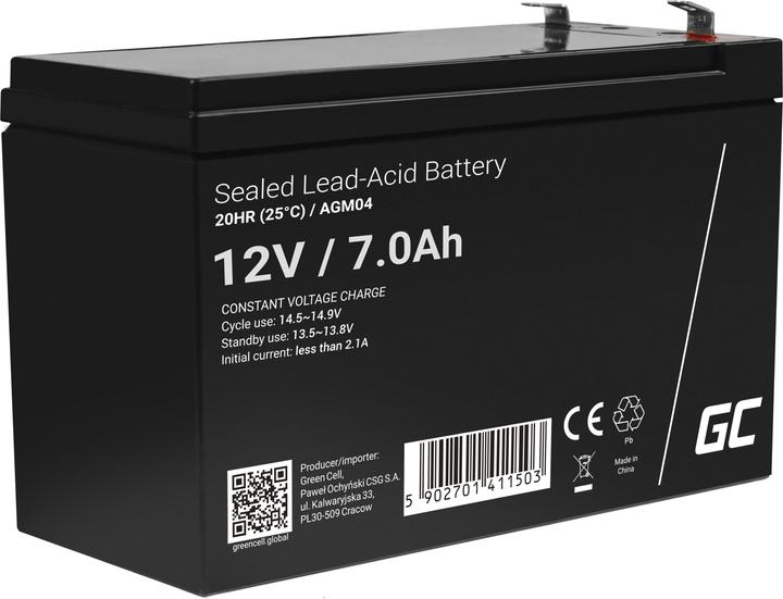 GreenCell AGM04 (12 V, 7 Ah)