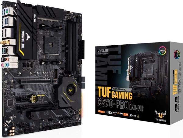 Actual product image ASUS TUF GAMING X570-PRO WI-FI (AM4, AMD X570, ATX)