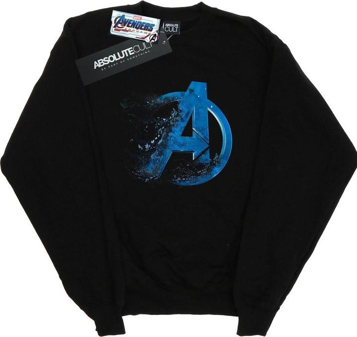 Produktbild Avengers Endgame Sweatshirt aus Baumwolle mit verstaubtem Logo (S)