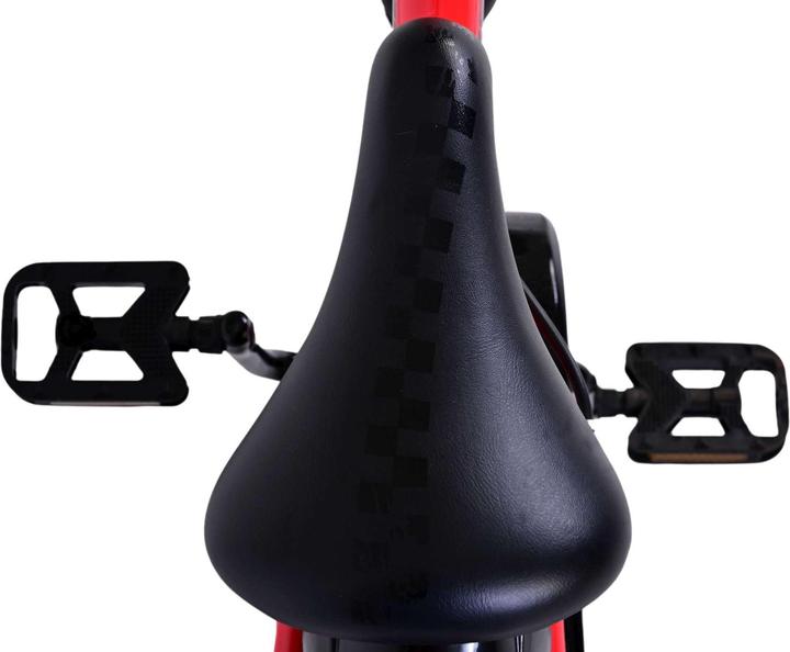 Immagine prodotto Cars Bicicletta per bambini Disney da 14 pollici rossa con due freni a mano - sicurezza, comfort e (14")
