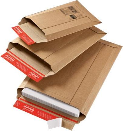 Produktbild Colompac Kartoncouverts braun 42x57cm aus Wellkarton, variable (50 x)