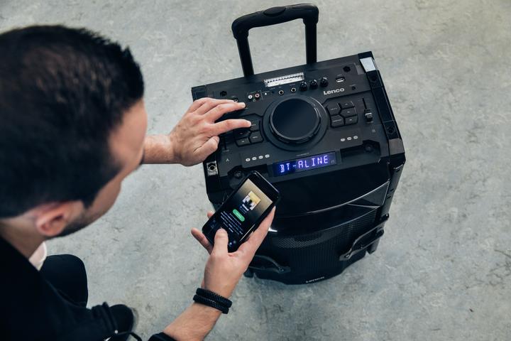 Actual product image Lenco Pmx-250 (10 h, Rechargeable battery operated, Battery operated)