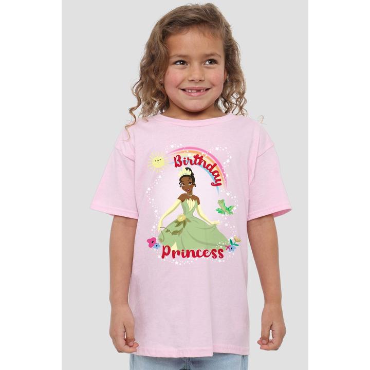 Immagine prodotto Disney Princess Birthday Princess Maglietta Tiana Bambini (128)