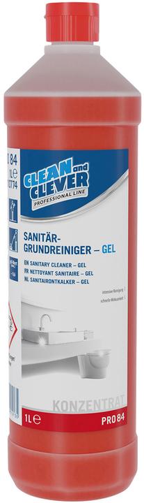Actual product image Clean and Clever Bathroom cleaning gel PRO 84