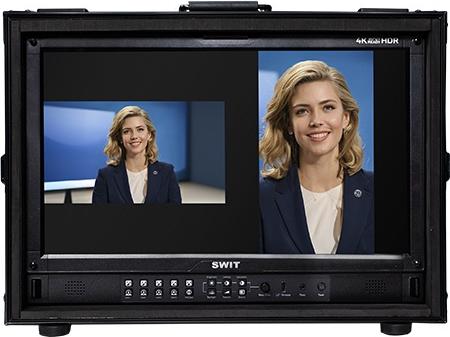 Swit FM-215HDR | 21.5" professional High-bright FHD Field Monitor with flight case and 12G-SDI (21.50", Full HD)
