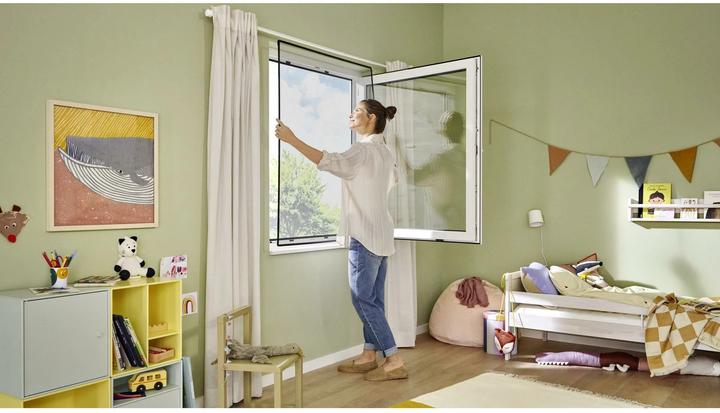 Productafbeelding tesa Clip-on insectenhor clip-on frame voor ramen (100 x 120 cm)