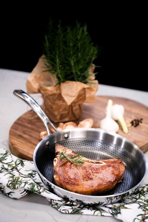 Actual product image ELO Bratpfannen (24 cm, Frying pan, Stainless steel)