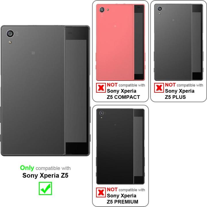 Actual product image Cadorabo Case for Sony Xperia Z5 with belt clip (Sony Xperia Z5)
