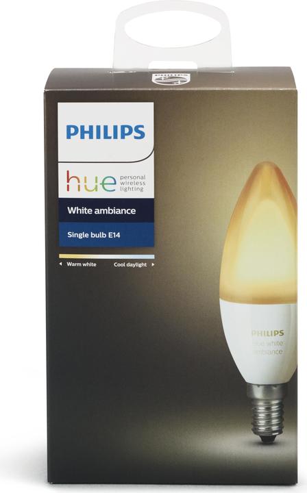 Image du produit Philips Expansion de l'Ambiance blanche de Hue (E14, 6 W, 1 x, G)