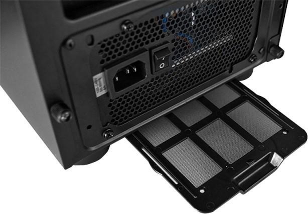 Actual product image Chieftec Scorpion III (black, tempered glass) (Mini-ITX, mATX)