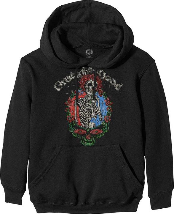 Grateful Dead Unisex Adult Stealie Floral Hoodie