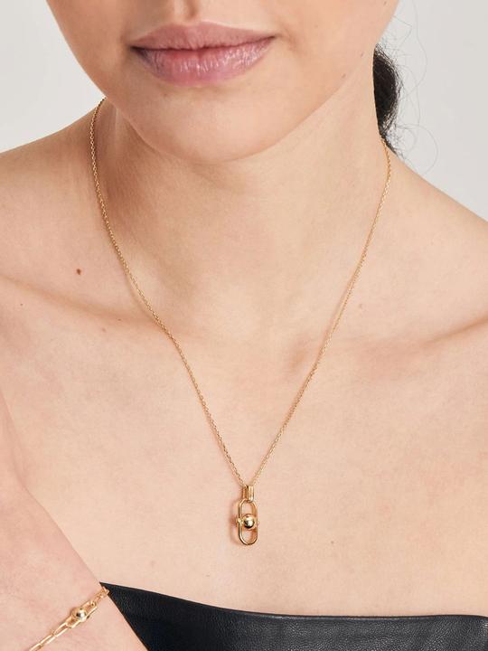 Immagine prodotto Ania Haie N045-03G Collana da donna Spaced Out, regolabile (Plata Esterlina 925, 45 - 50 cm)