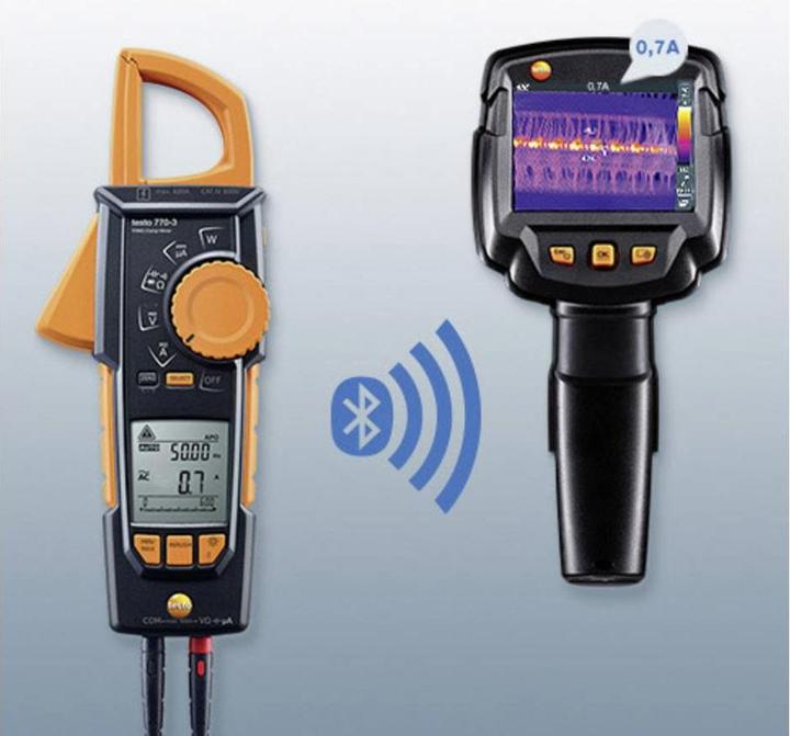 Image du produit Testo Pince de courant, multimètre à main di (CAT III 1000V, CAT IV 600V)