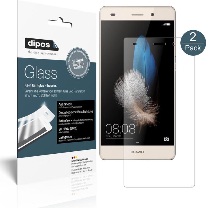 Produktbild Dipos Displayschutz Anti-Shock (1 Stück, Huawei P8)