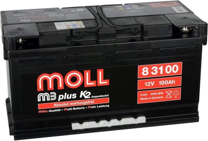Produktbild MOLL M3-Plus (12 V, 100 Ah, 850 A)