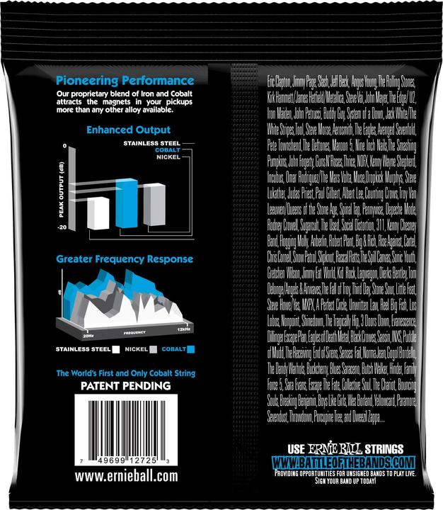 Produktbild Ernie Ball Slinky Extra (6 x, E-Gitarre, 0.04")