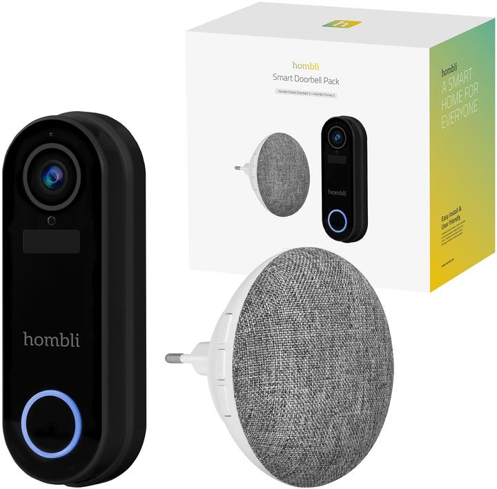 Actual product image Hombli Smart Doorbell 2 + Chime 2 (Wi-Fi)