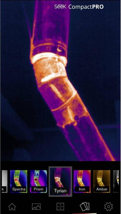 Actual product image SeeK UQ-AAAX Thermal Imaging Camera Pixel