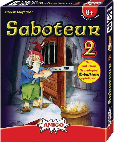 Actual product image Amigo Saboteur (German)