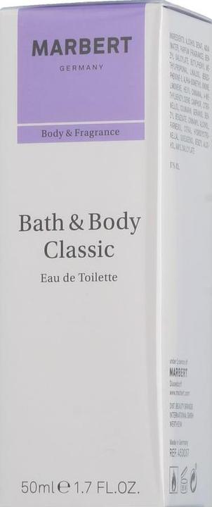 Immagine prodotto Marbert Bagno e corpo classico (Eau de toilette, 50 ml)
