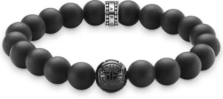 Immagine prodotto Thomas Sabo Bracciale Ossidiana (19 cm, Argento)