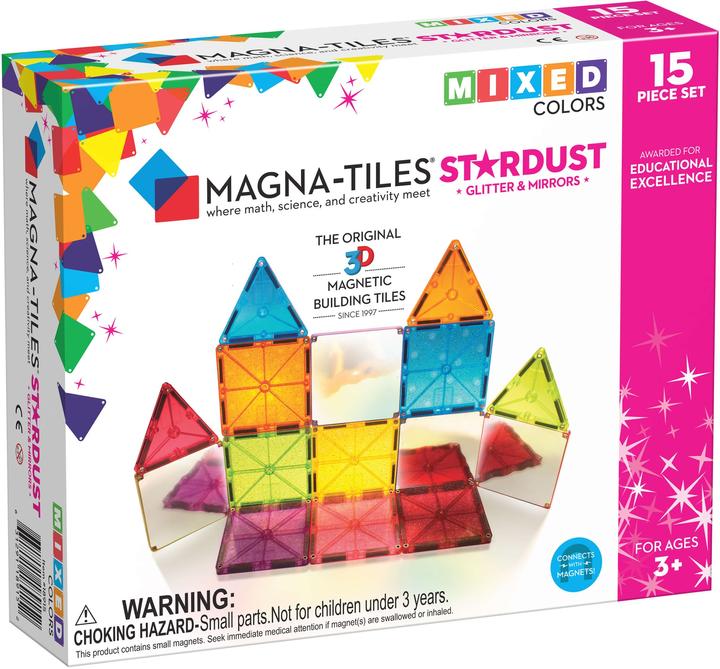 Actual product image Magna-Tiles Stardust Glitter Set
