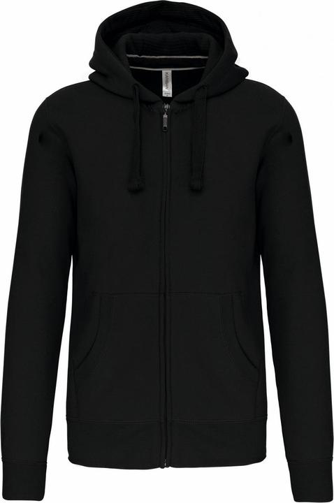 Kariban Hoodie mit durchgehendem Reissverschluss (M)