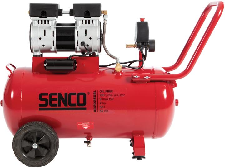 Produktbild Senco AFN0039EU AC20250BL-EU Ölfreier, leiser Kompressor 50 Liter (50 l)