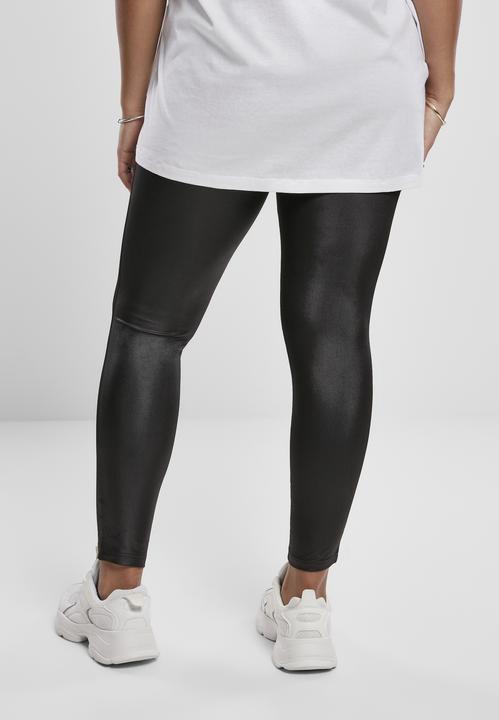 Actual product image Urban Classics Ladies Imitation Leather Leggings (4XL)