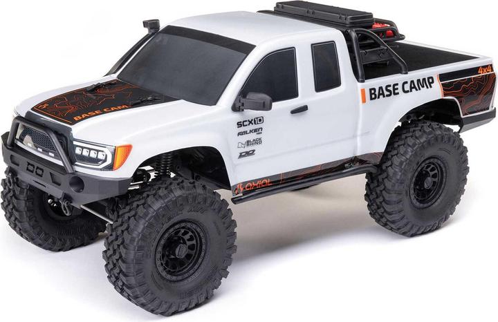 Axial Scale Crawler SCX10 III Base Camp ARTR, Blanc (Presque prêt à être conduite)