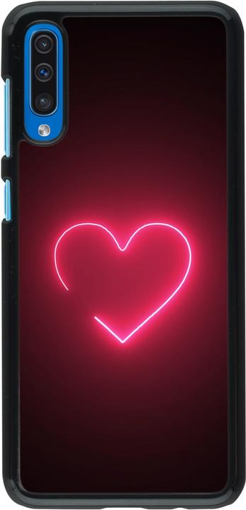 Produktbild PhoneLook Hülle Valentine 2023 single neon heart (Samsung Galaxy A50)