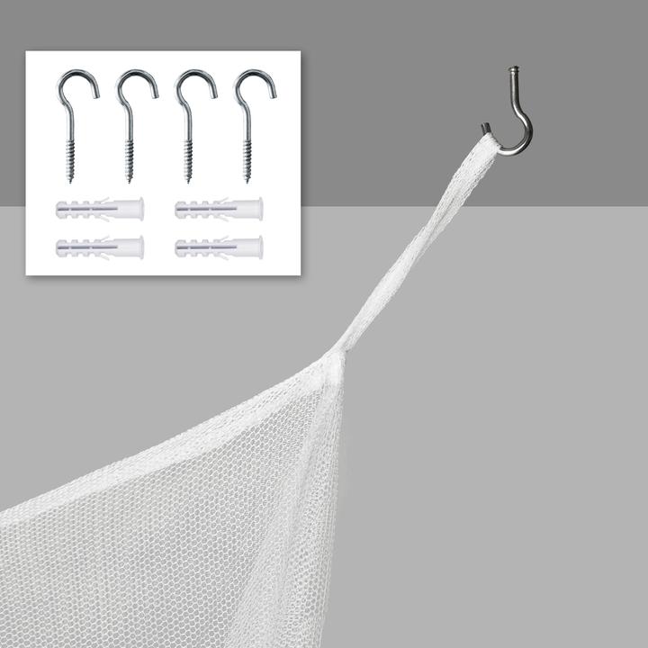 Image du produit tectake Moustiquaire pour Lit (200 x 210 cm)