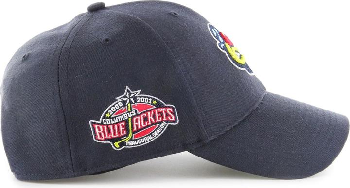 Actual product image 47 Brand Curved Snapback Cap Vintage Columbus Blue Jackets (One size)