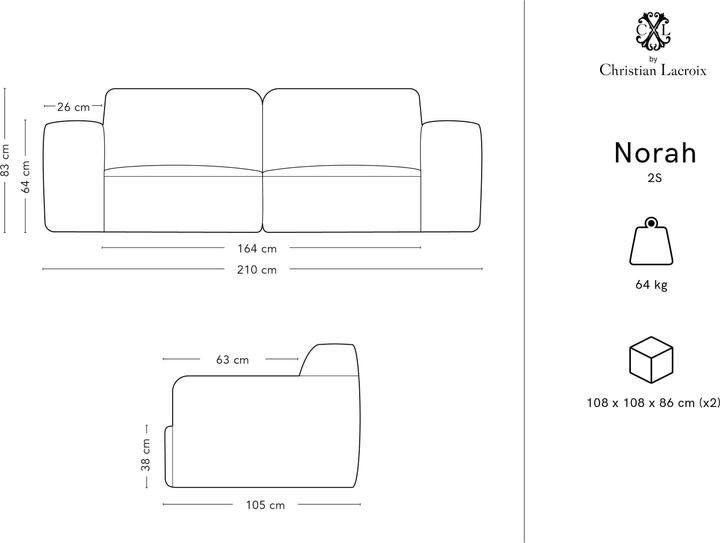 Actual product image CXL by Christian Lacroix Norah (3-seater, 4-seater, 2 person sofa)